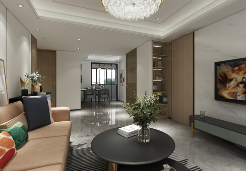 青島市綠城蘭園裝修設計